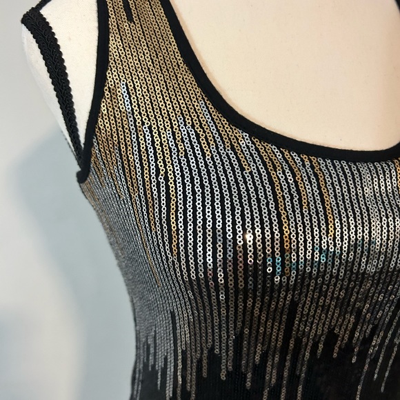 GUESS Sequin Bodycon Women’s Halter Dress Sz0 - Picture 6 of 9